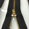 No. 3 zipper metal zipper jeans zipper brass copper head double lock sand-washable zipper Application Scenario